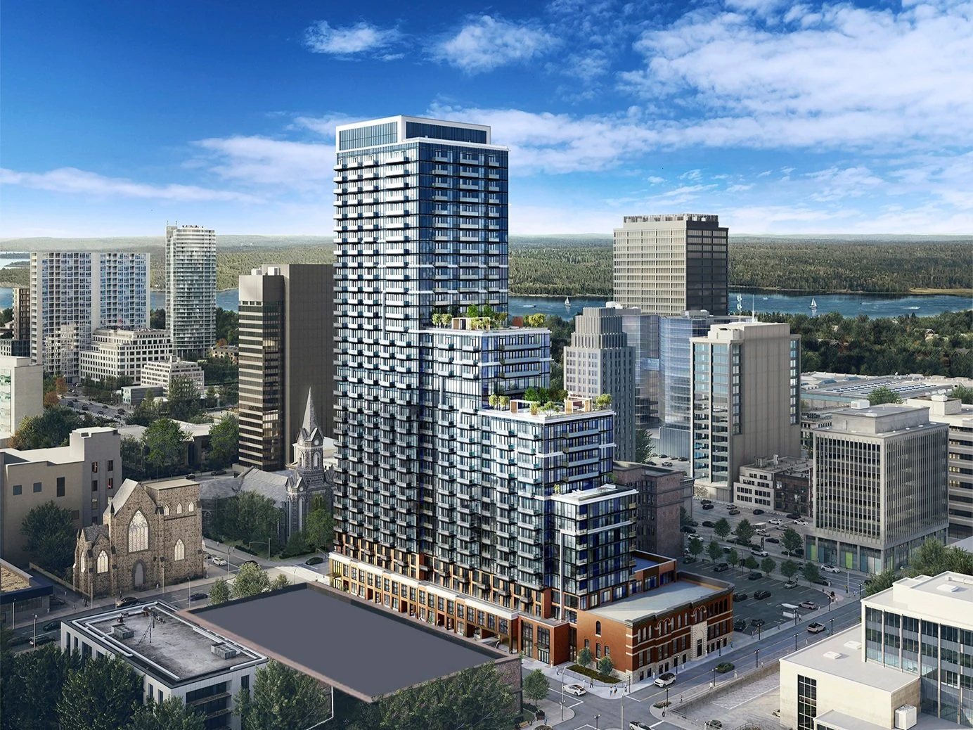 75 James Condominiums development rendering