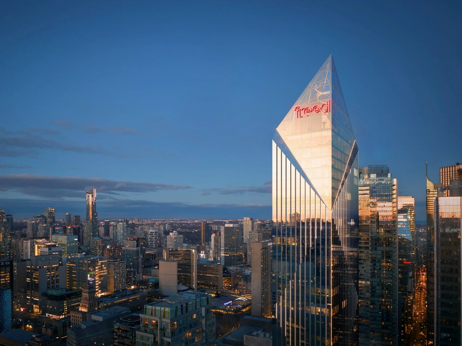 Freed Hotel & Residences development rendering