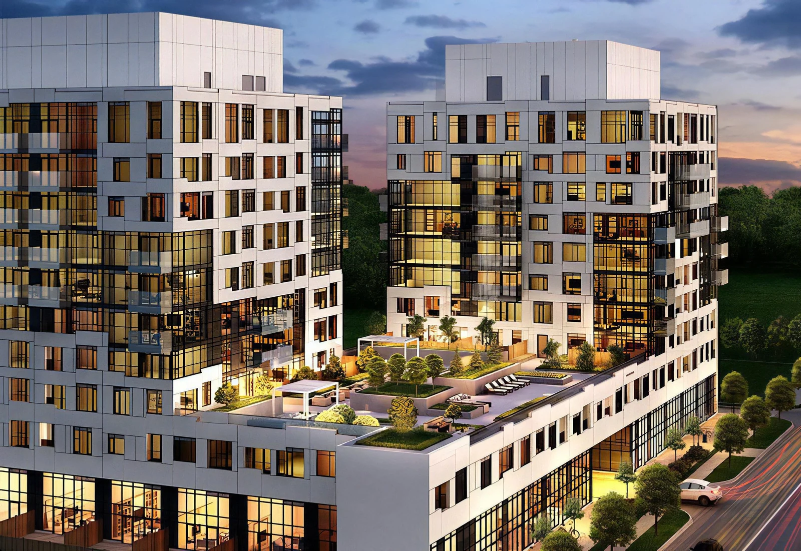Gemini Condos development rendering