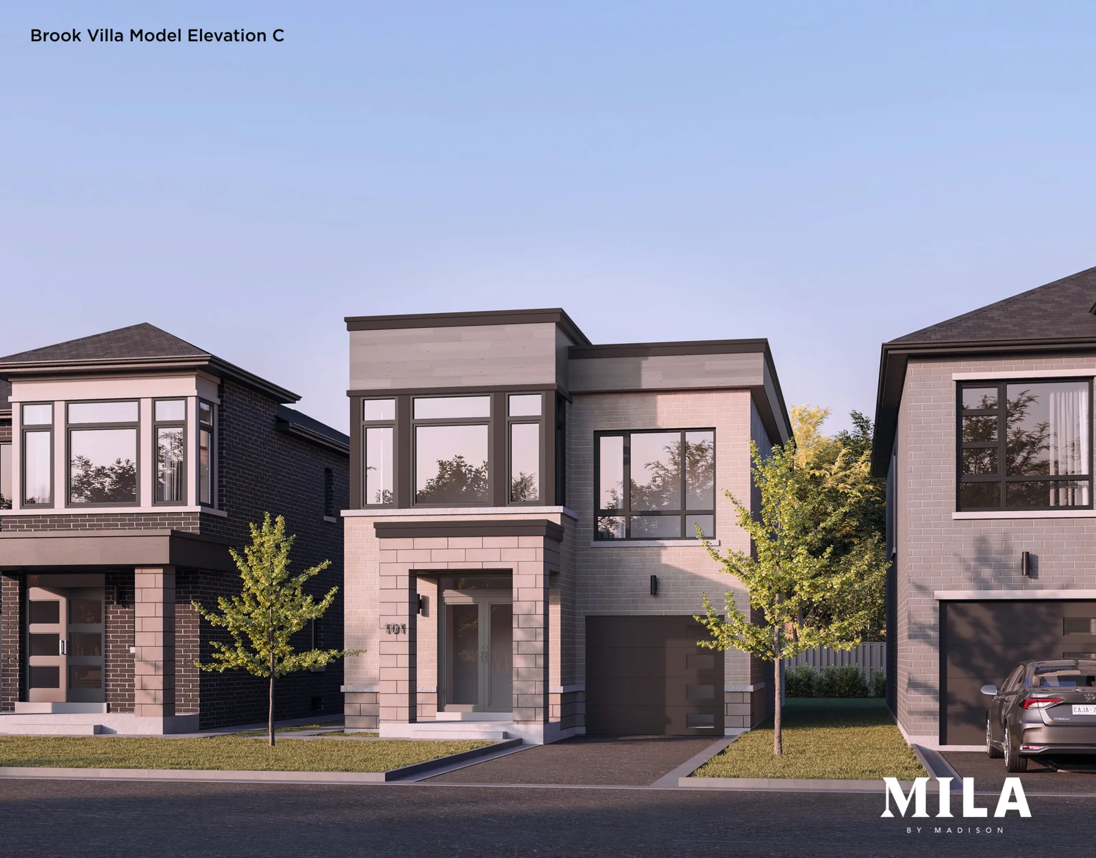 MILA Brook Villa Sussex detached home rendering