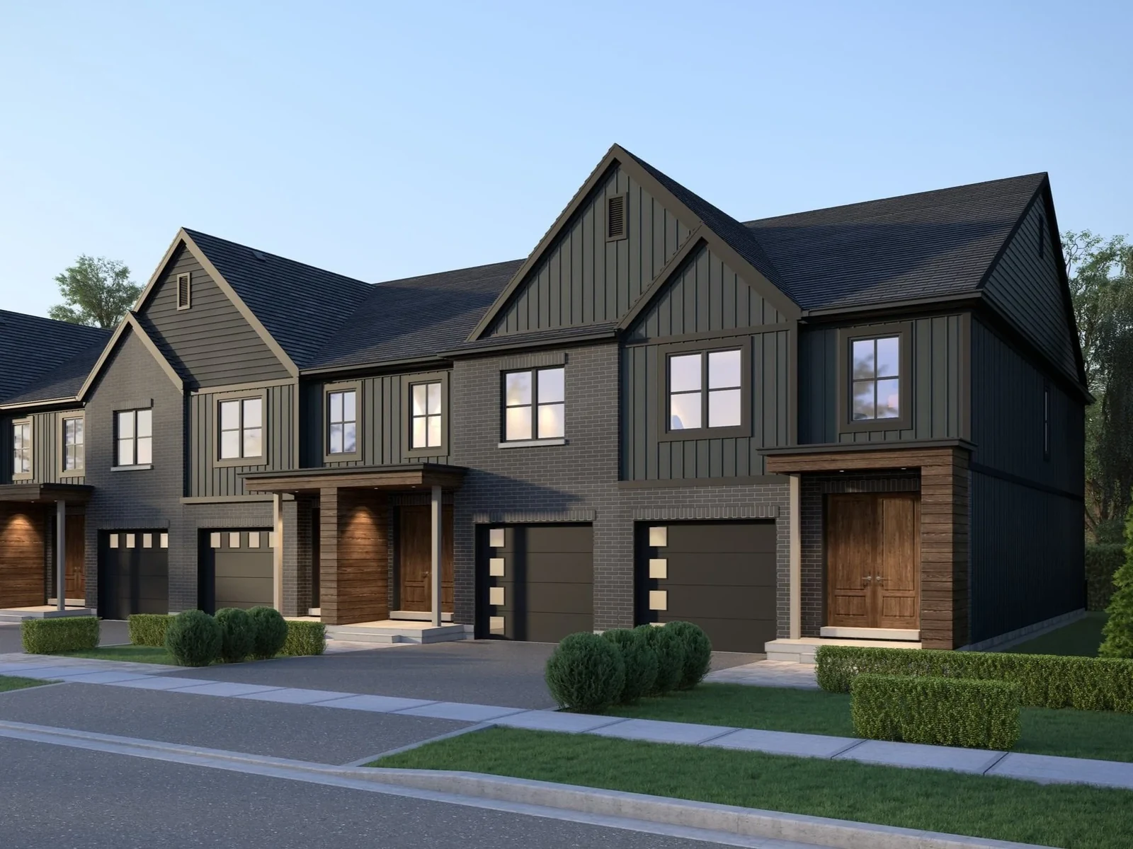 Niagara Multi-Gen Townhomes development rendering