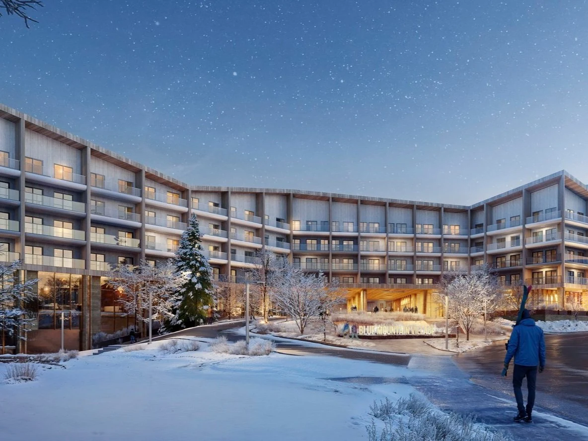 Residences at Blue Mountain development rendering