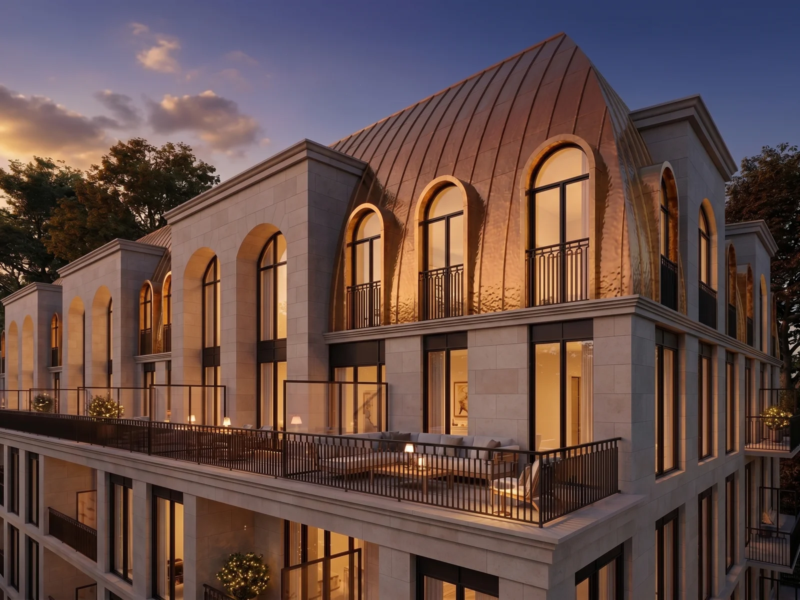 The Bridle Estate exterior rendering